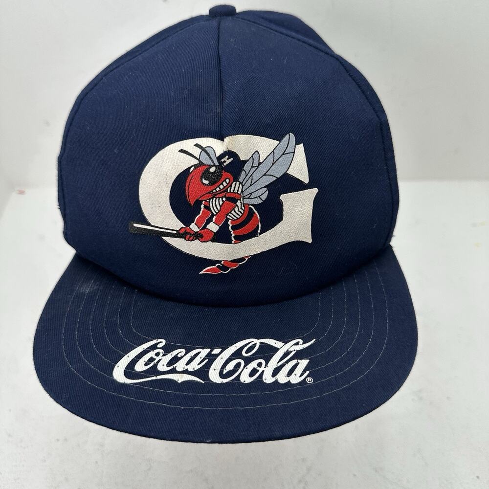 VTG Greensboro Hornets Cap Hat Adjustable Snapback Adult One Size MiLB SGA